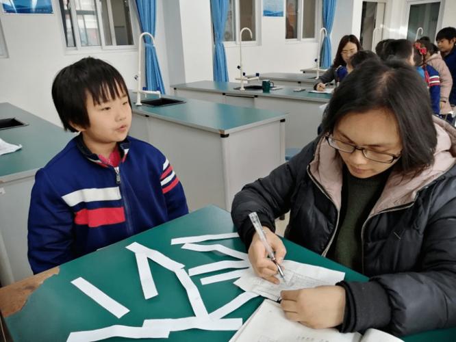 素养--榆山小学一年级期末学科素养测评活动